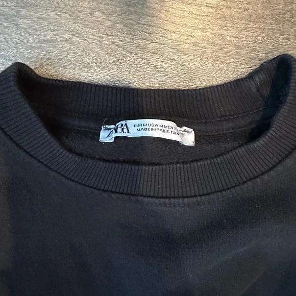 Zara Cropped Sweat Set - Picture 2 of 4